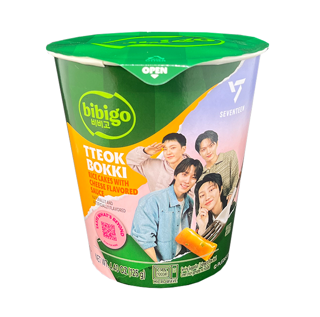 bibigo tteokbokki seventeen edition cheese