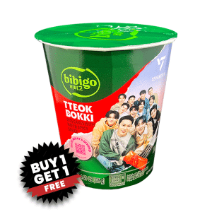 Bibigo Tteokbokki Cup Hot & Spicy 125g SVT Special Edition